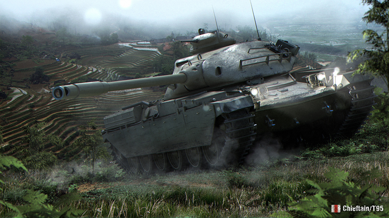 Image World Of Tanks Tank Chieftain T95 Vdeo Game