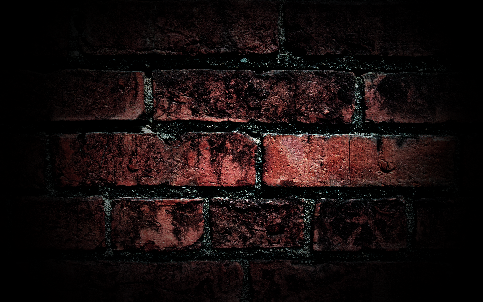 Black Brick Wallpaper