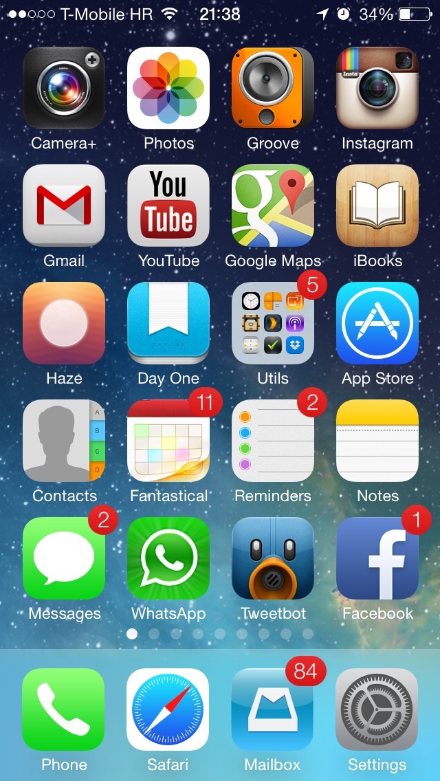 Ios Wallpaper Still Space Background On Home Screen Jpg