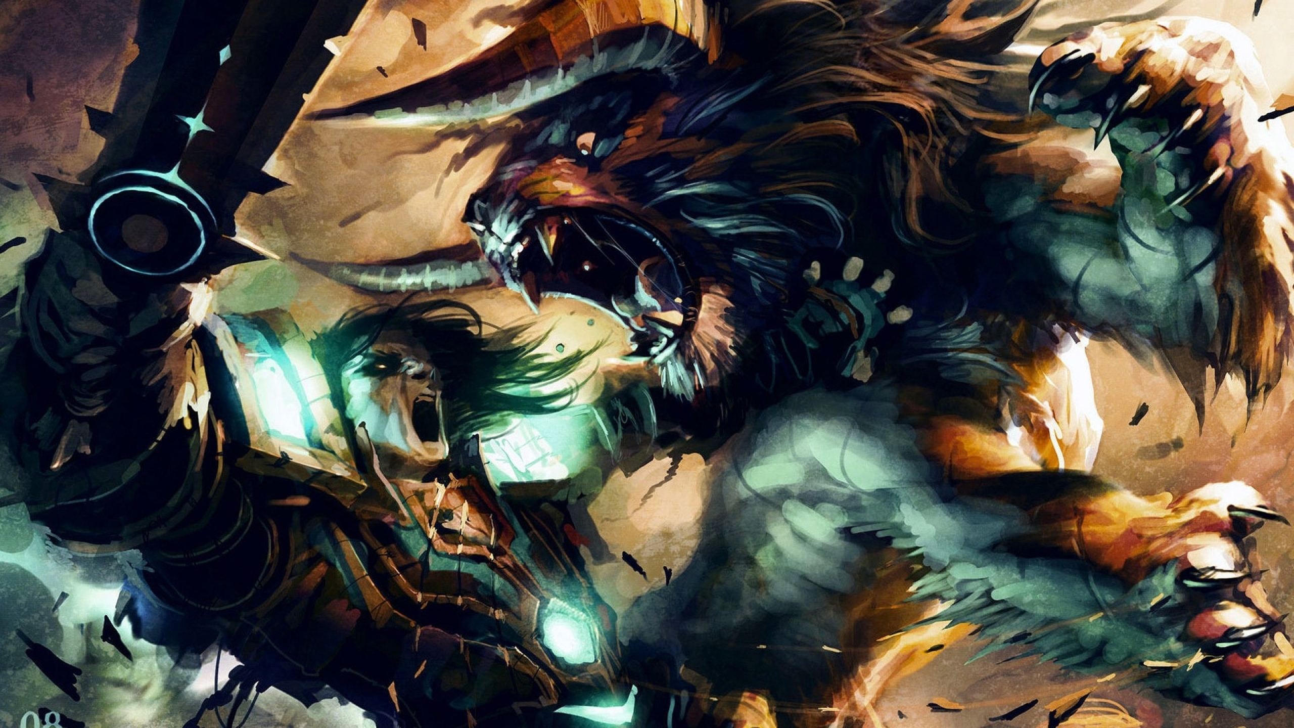 World Of Warcraft Tauren Druid Artwork Wallpaper