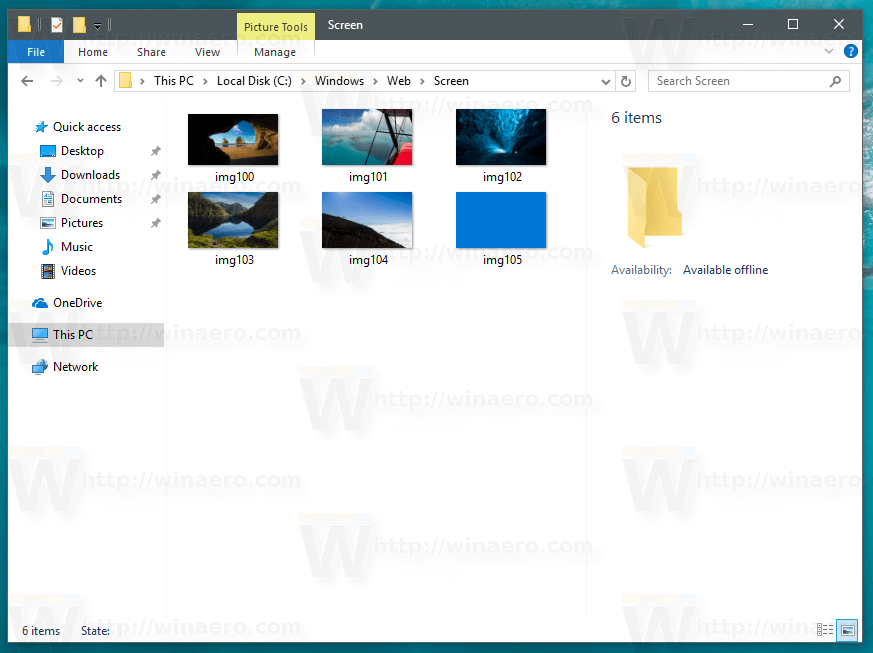  free download where are windows default wallpapers stored 873x653