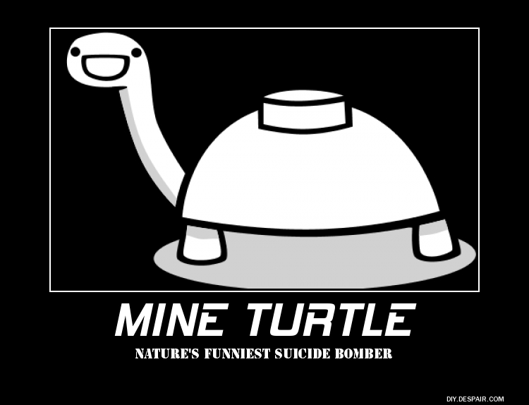 Mine Turtle Wallpaper In A Nutshell By