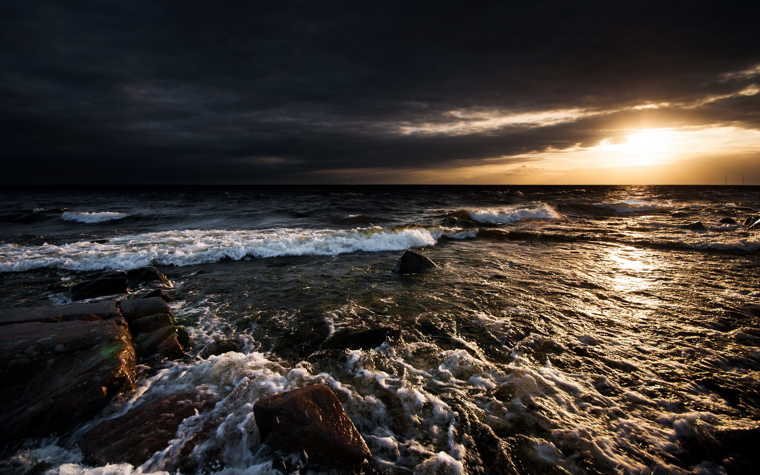 Stormy Ocean Wallpaper