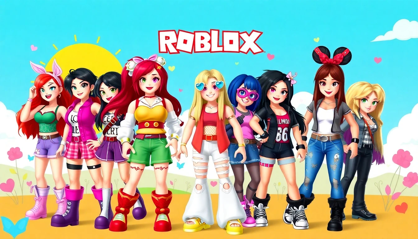 Roblox Girls Wallpaper