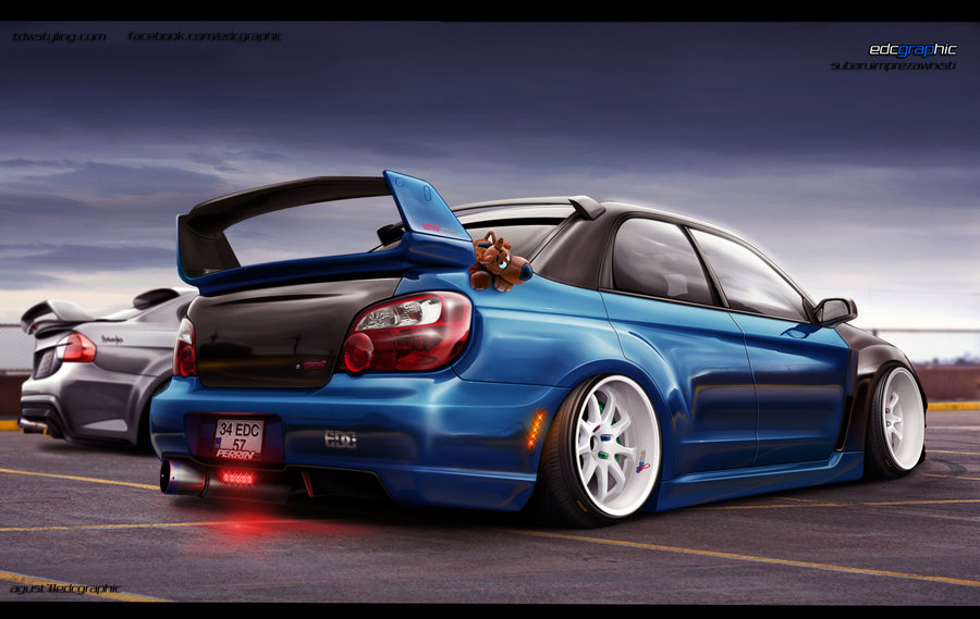 Subaru Impreza WRX STI by edcgraphic on