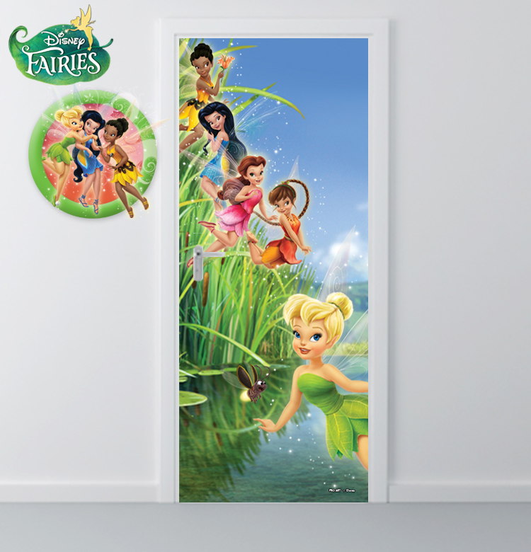 Disney Fairies Door Murals Assorted Designsthe Block Shop Channel