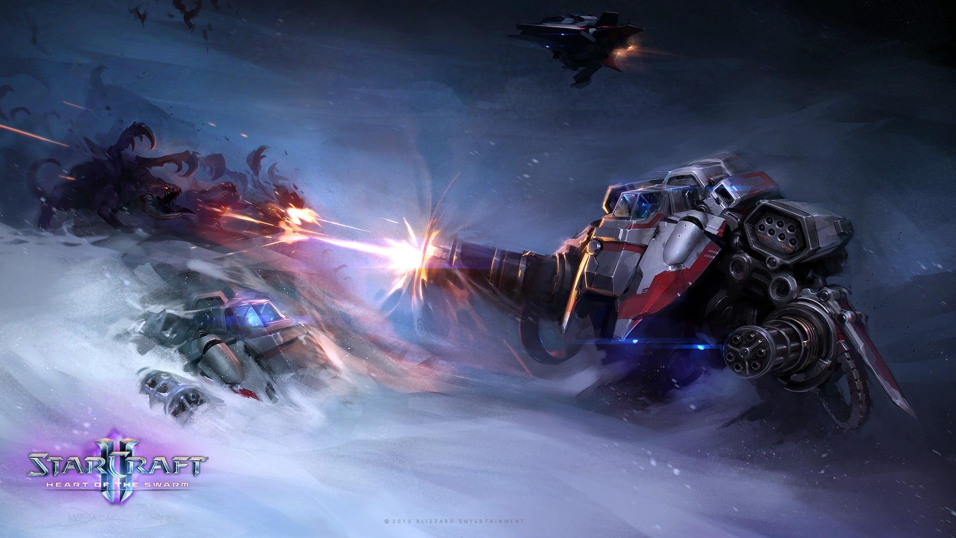 Starcraft Drawing Mech Mecha Wallpaper