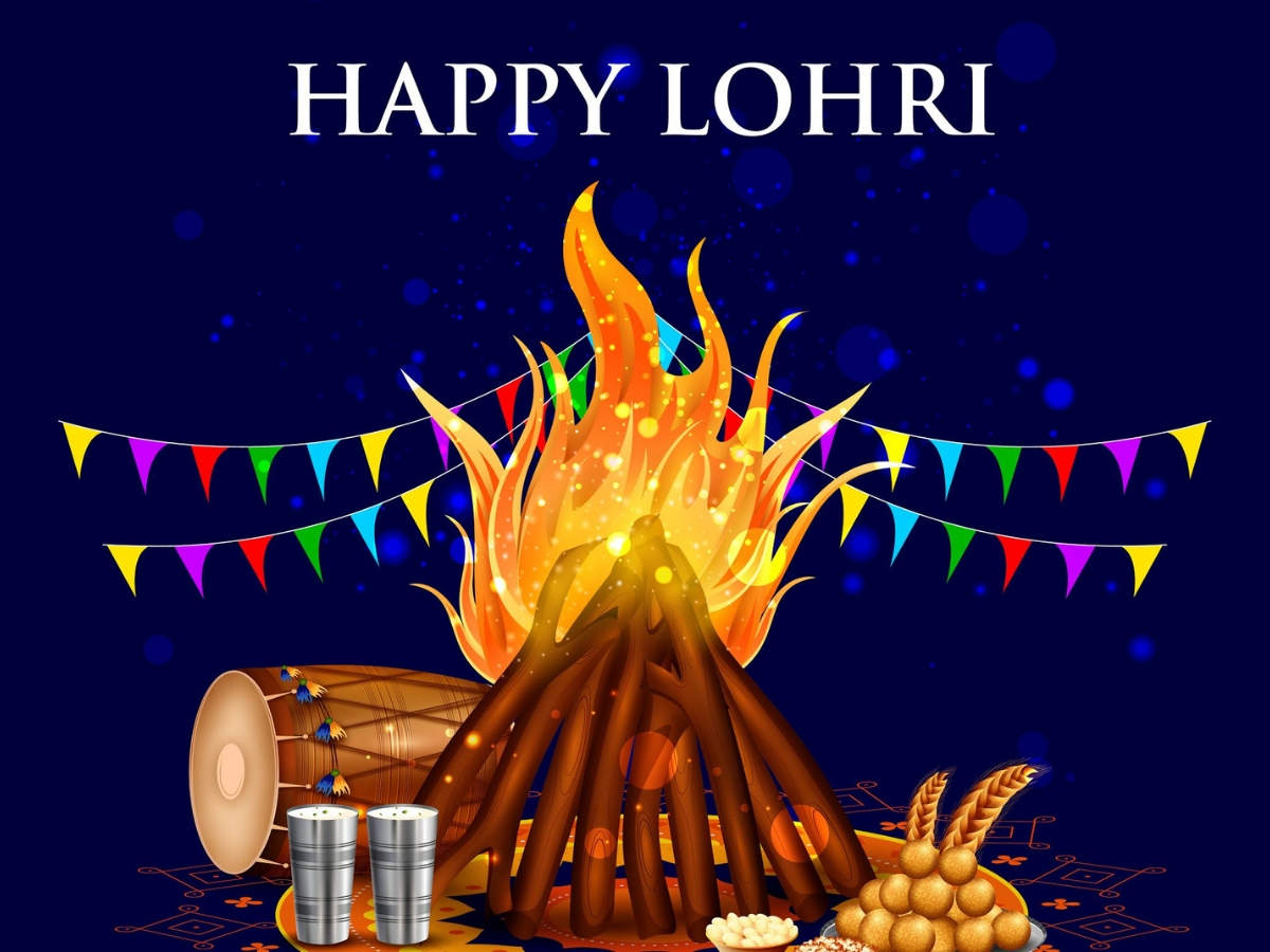 Happy Lohri Image Wishes Messages Cards Greetings