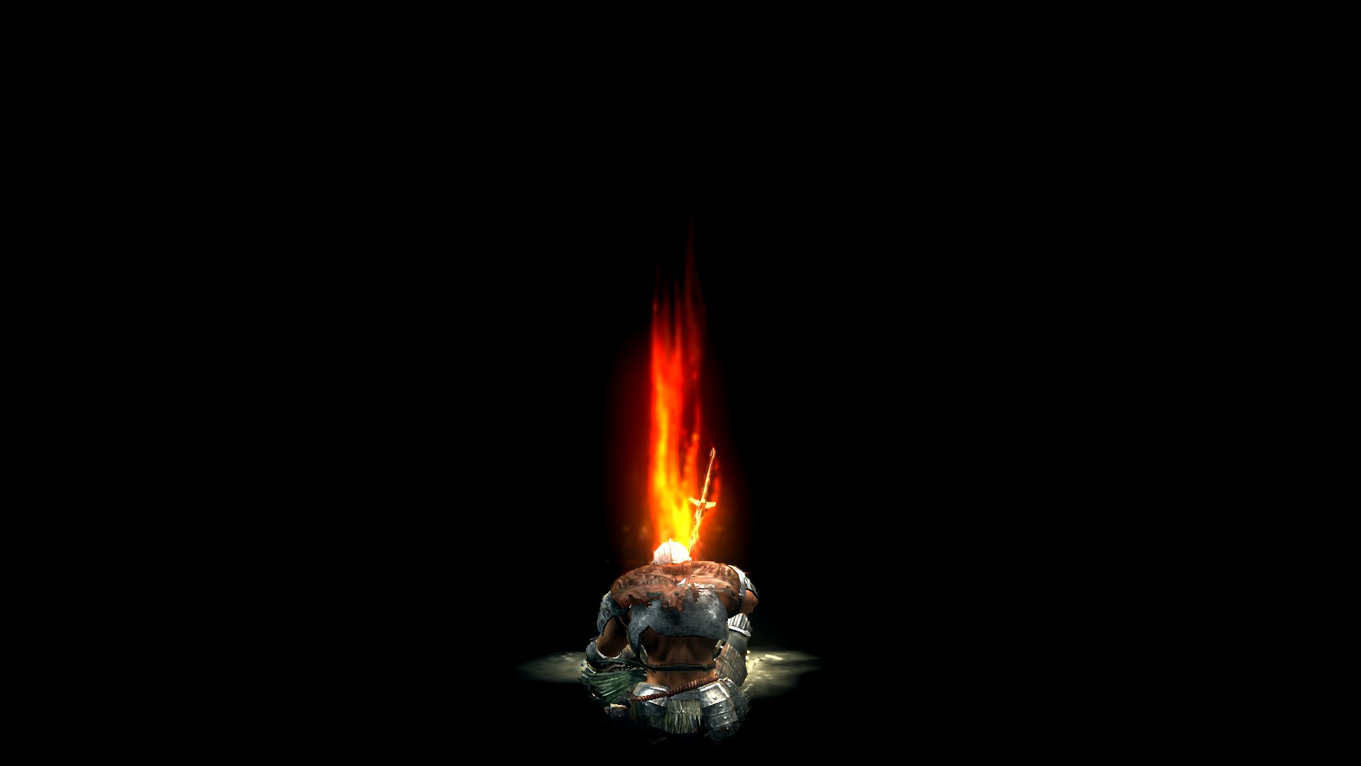 The Bonfire In Abyss Makes For Some Awesome Screenshots So Long