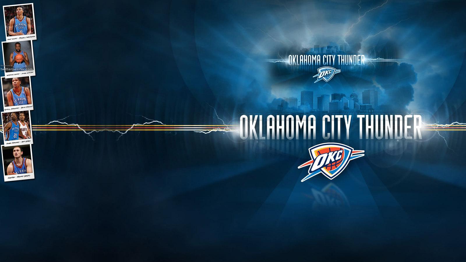 Oklahoma City Thunder Basketball Wallpaper O
