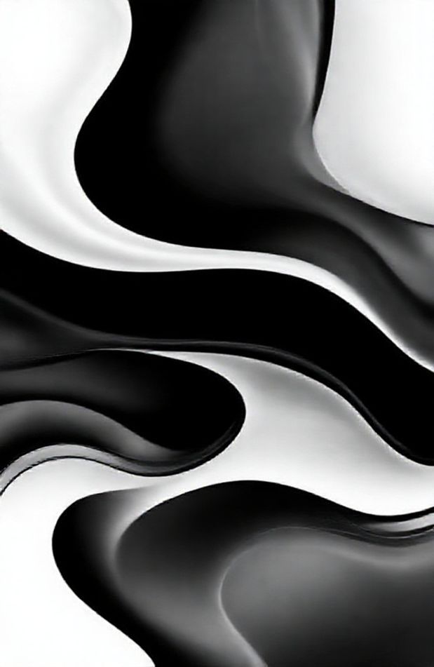 Wallpaper Abstract Black White