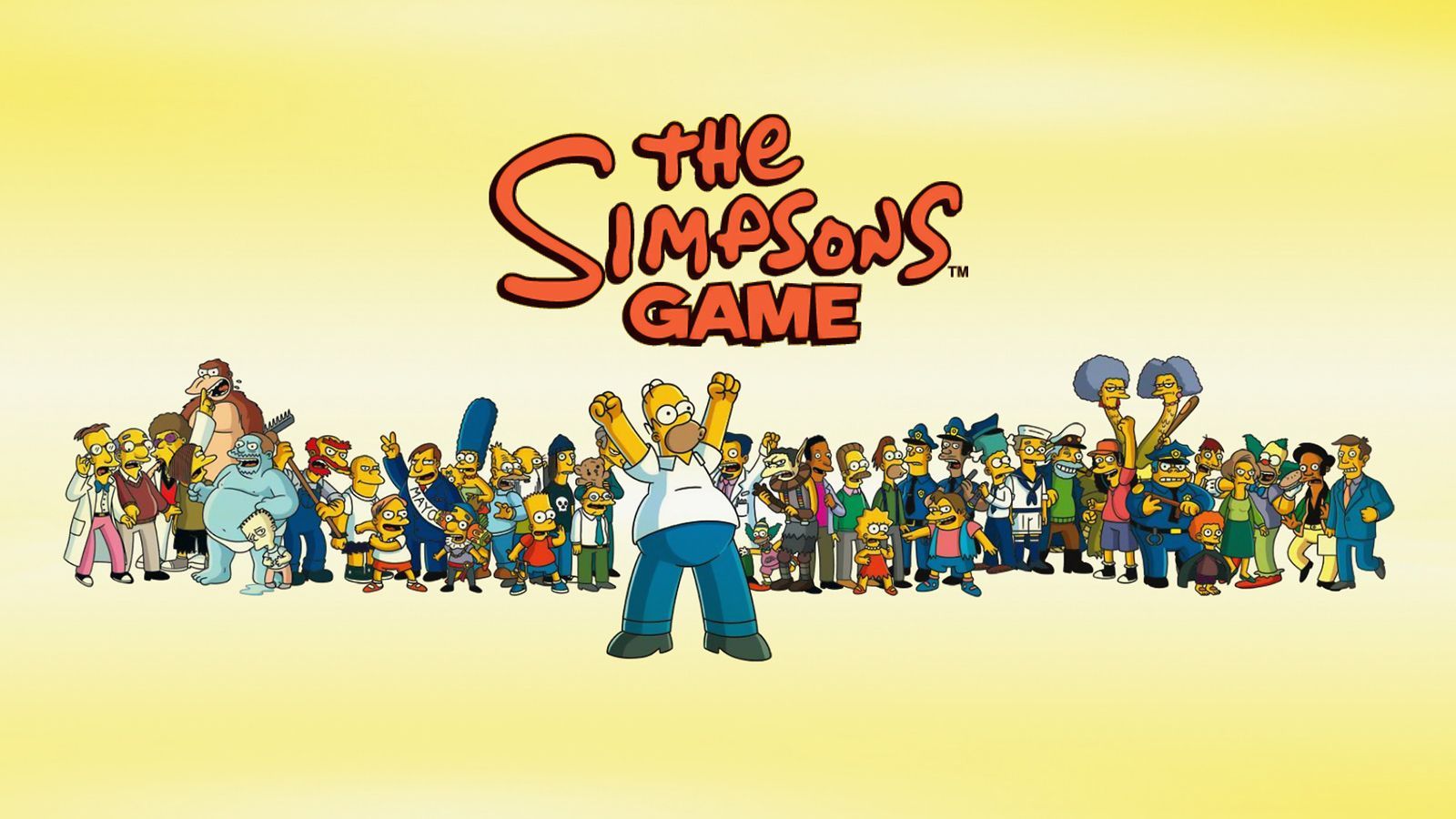 Games The Simpsons desktop wallpaper nr 43792