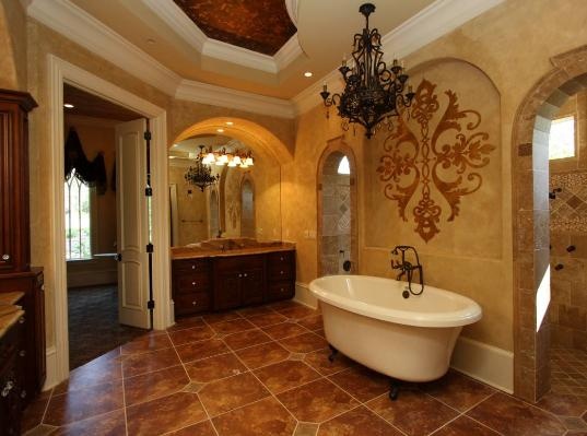 Visualtour Old World Bathrooms And Powder Rooms