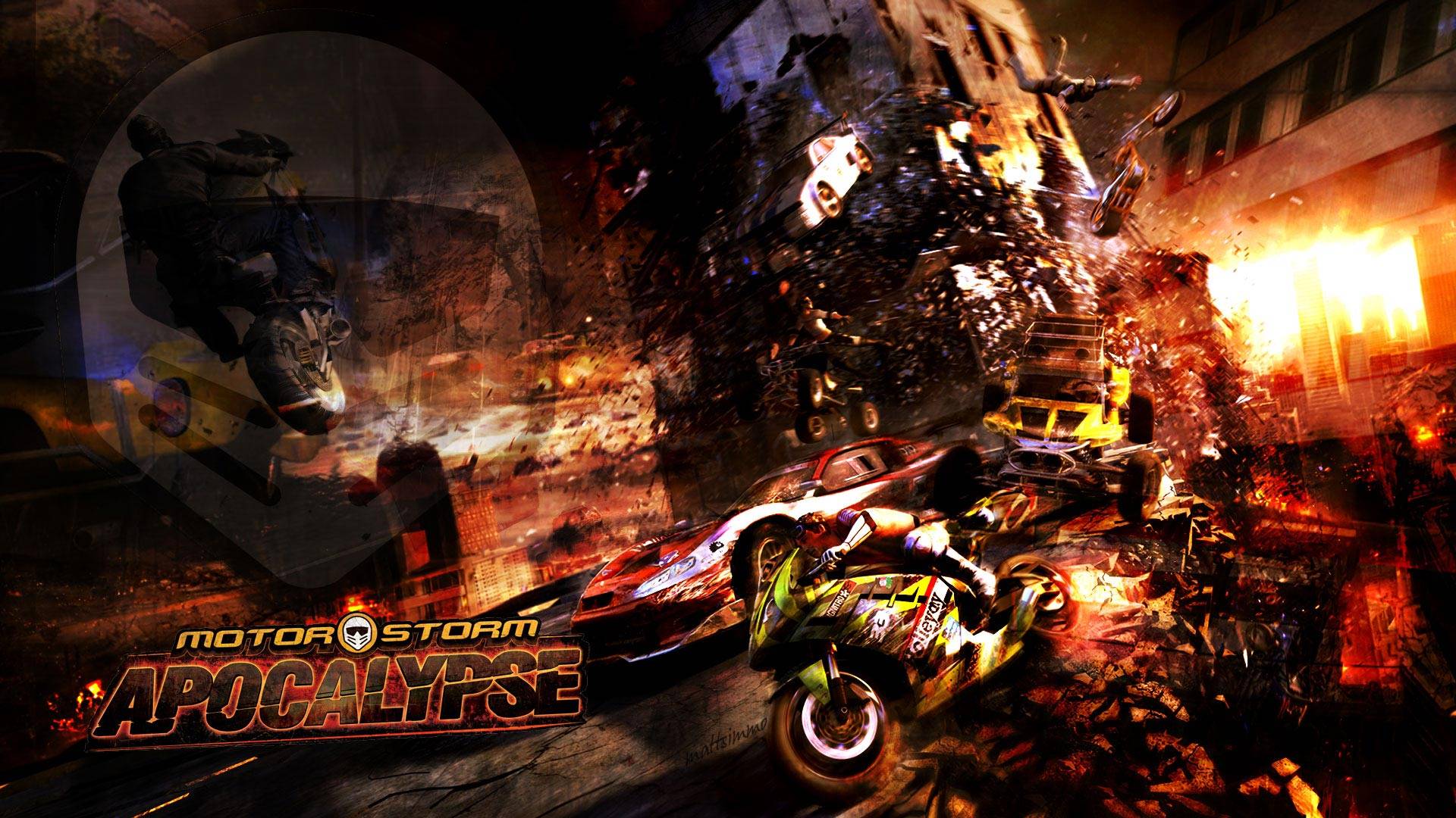 Motorstorm Apocalypse HD Wallpaper Psn Gamingbolt Video Game