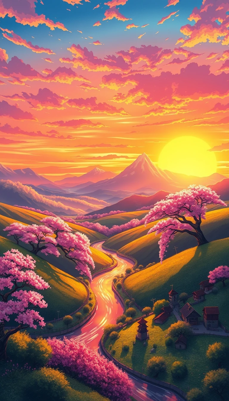 Anime Landscape Wallpaper