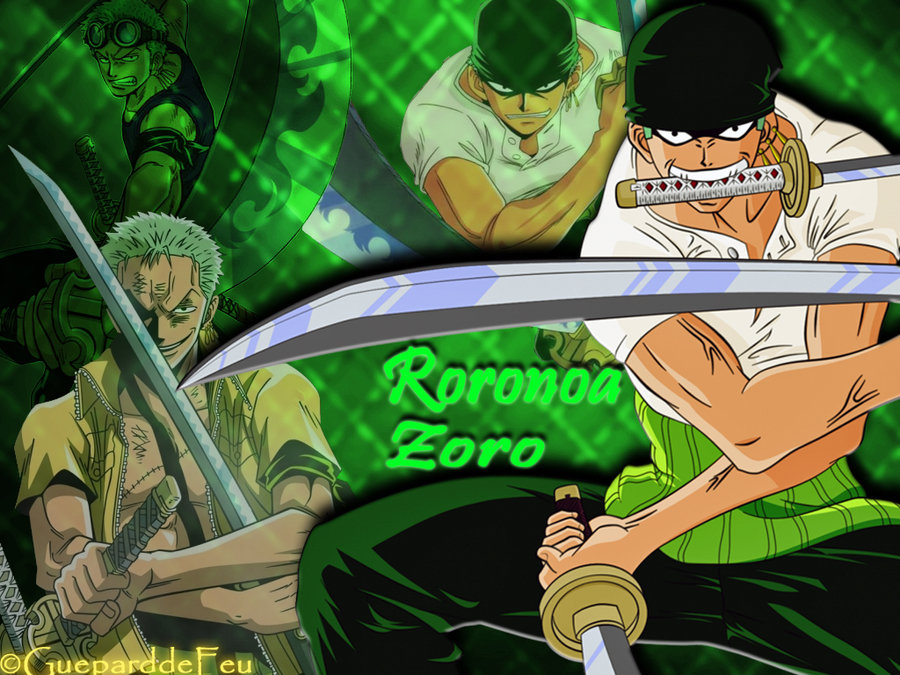 Wallpaper Zoro by GueparddeFeu on