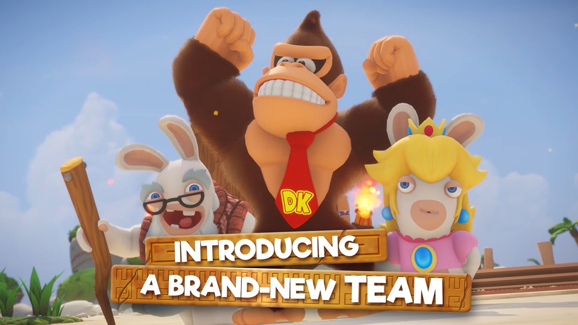 New Mario Rabbids Kingdom Battle Donkey Kong Adventure Dlc
