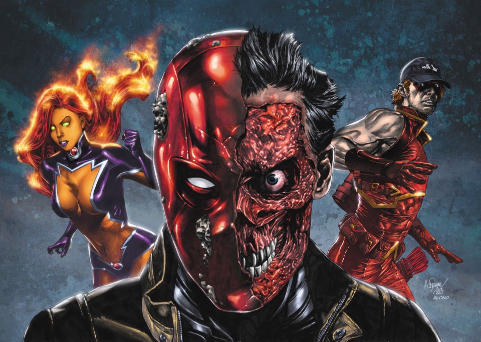 Gotham Spoilers The Old Red Hood Cover Colored