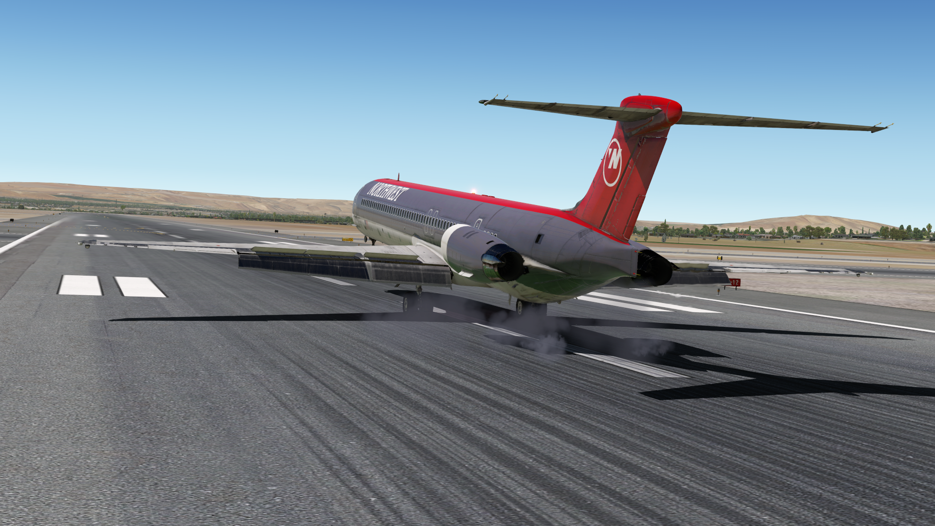 Practiced Some Landings Today And Got This Beauty Shot Xp11