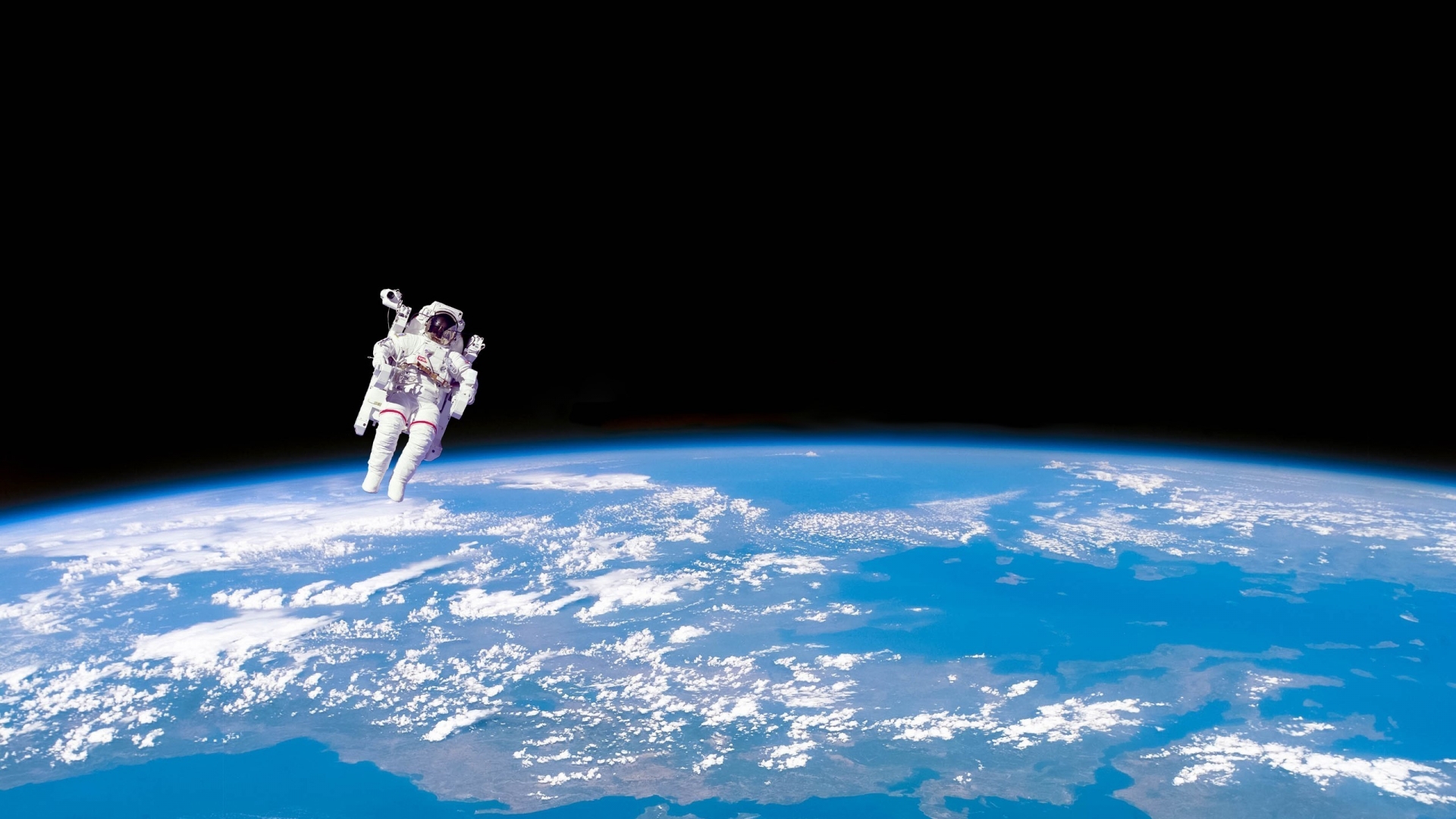 Astronaut In Space X HDtv 1080p Wallpaper