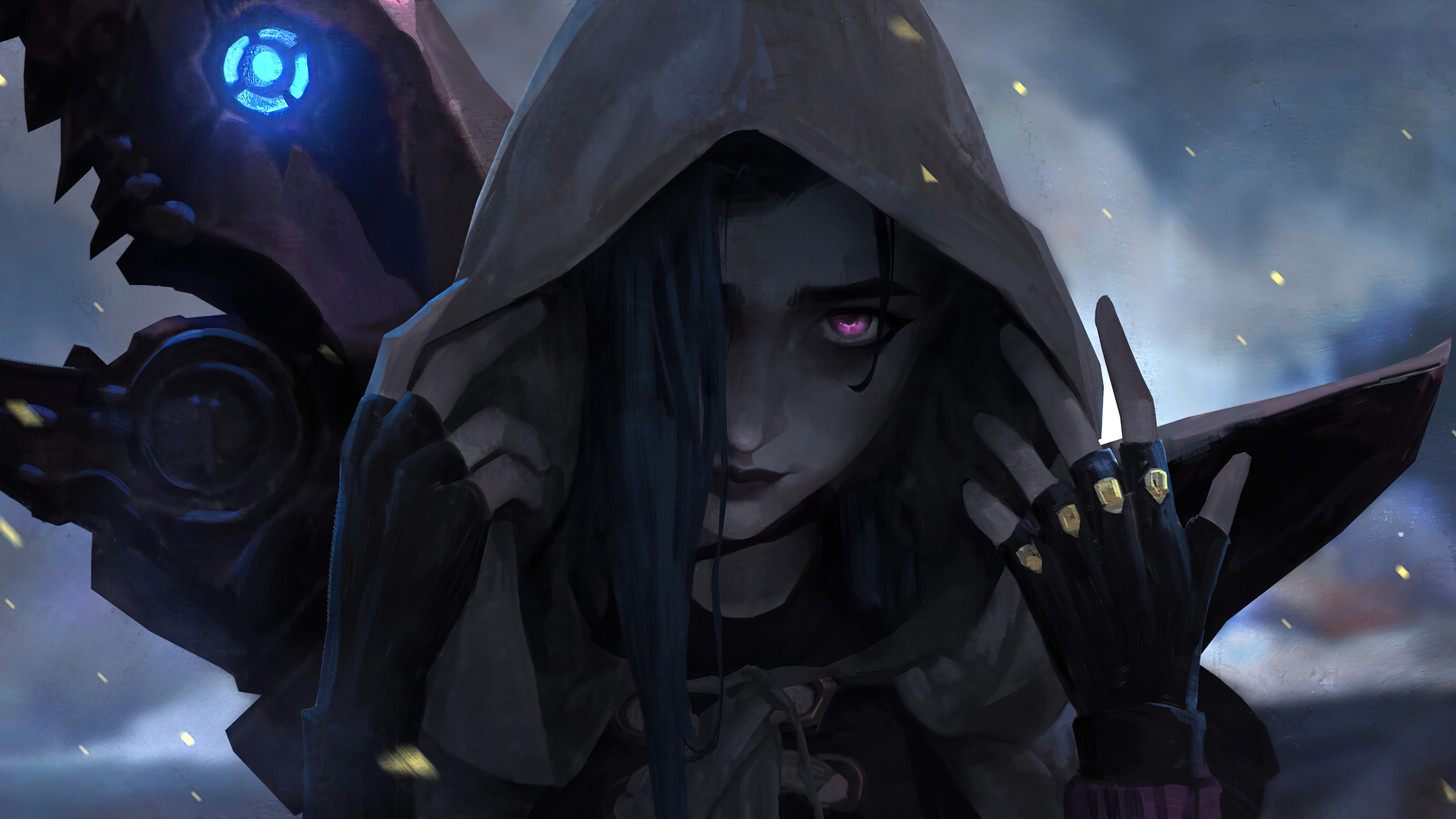 Jinx Arcane Lol League Of Legends Game Art 4k HD Wallpaper