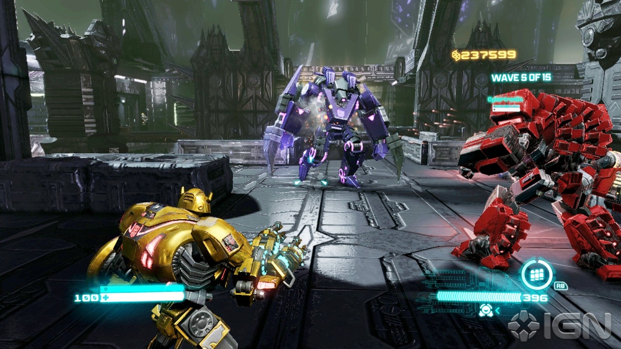 transformers fall of cybertron ign