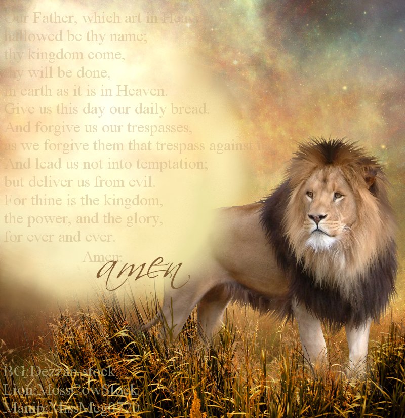 lords prayer background