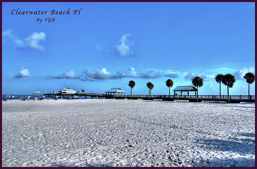 Pier Clearwater Beach Florida HDr Clearwaterbeach