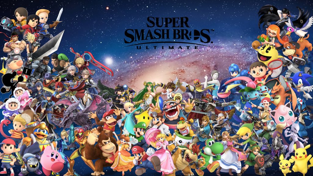 Super Smash Bros Ultimate Wallpaper By Erron Black