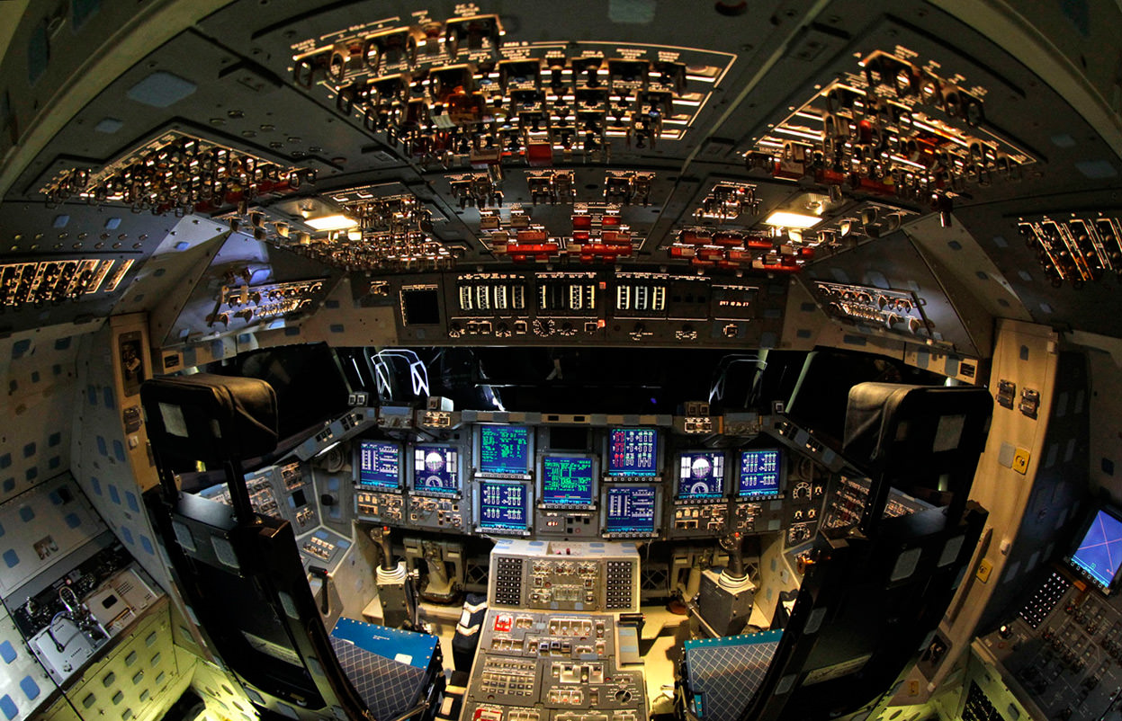 Endeavour Shuttle Cockpit Silodrome