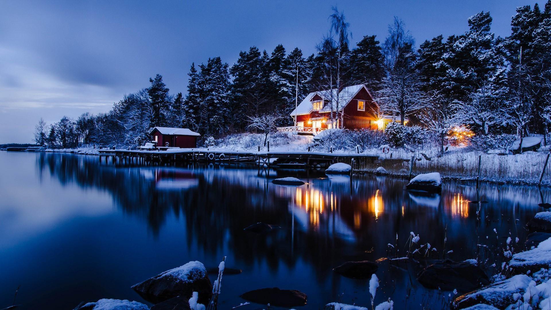Sweden Snow Wallpaper Top Background