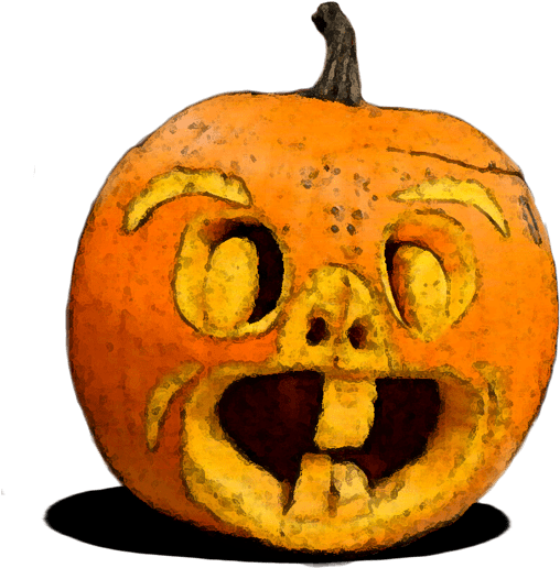 Carved Pumpkin Lantern Wallpaper