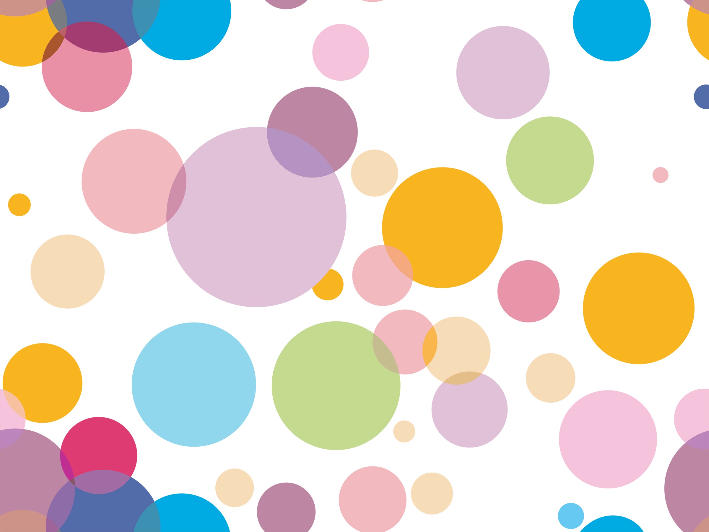 Colorful Dots Background Wallpaper