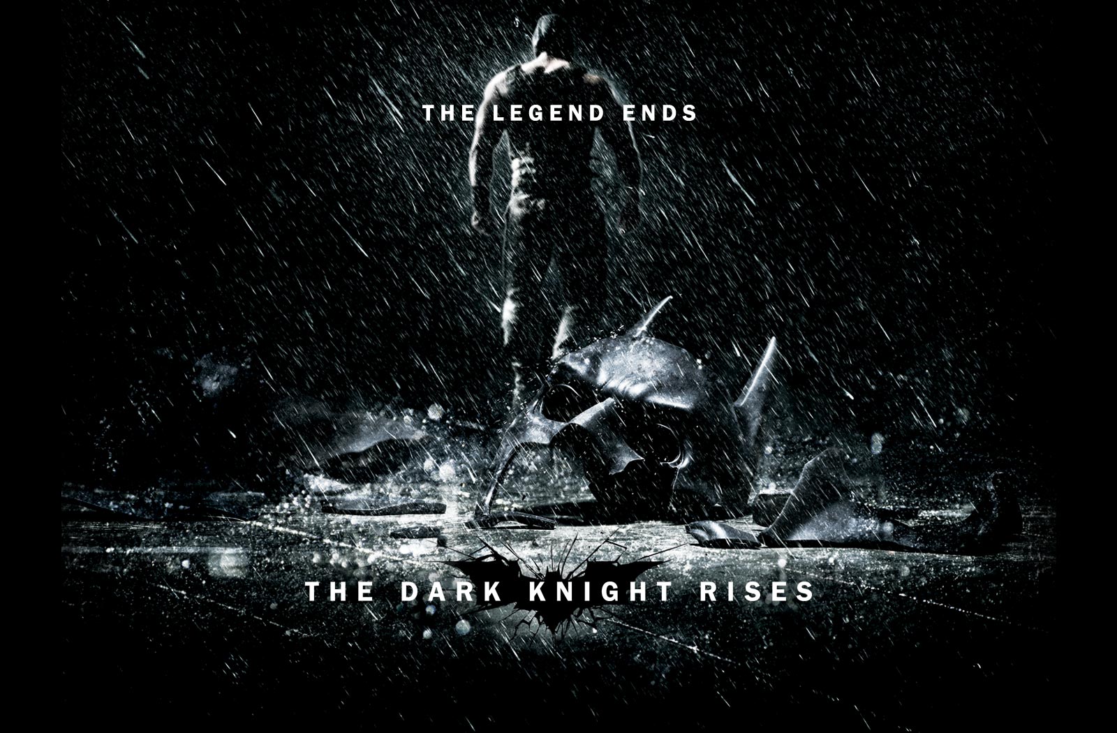 New Poster For The Dark Knight Rises Legend Ends