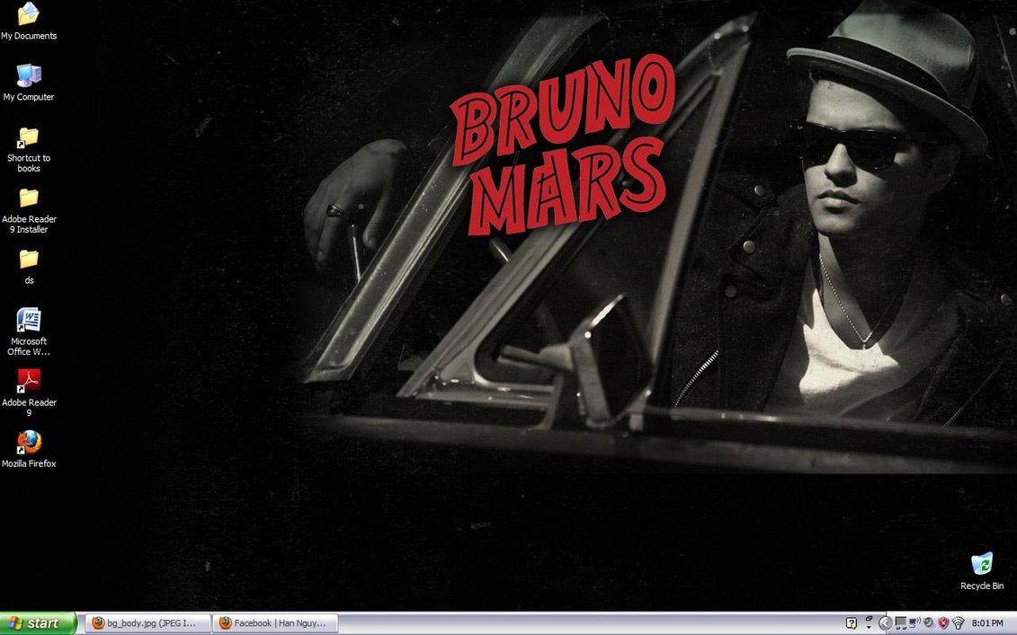 Bruno Mars Desktop By Mysugarcat