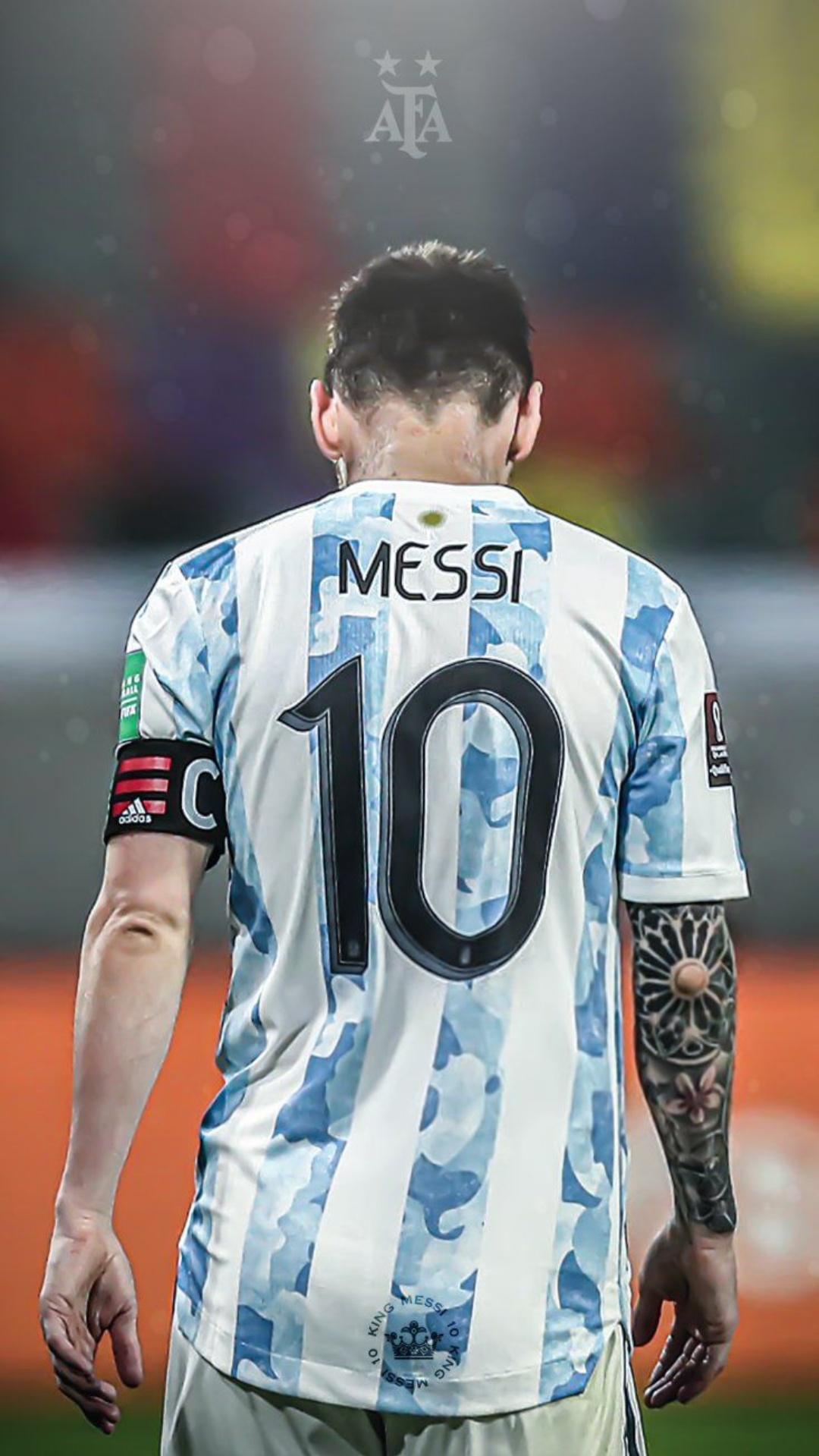 lionel messi 2022 world cup wallpaper