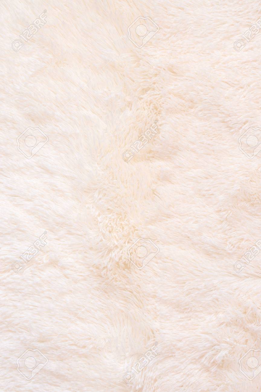 Pale Pink Shaggy Blanket Texture As Background Fluffy Fake