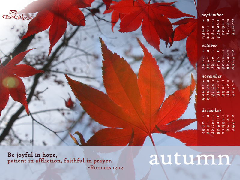 Autumn Wallpaper Christian October