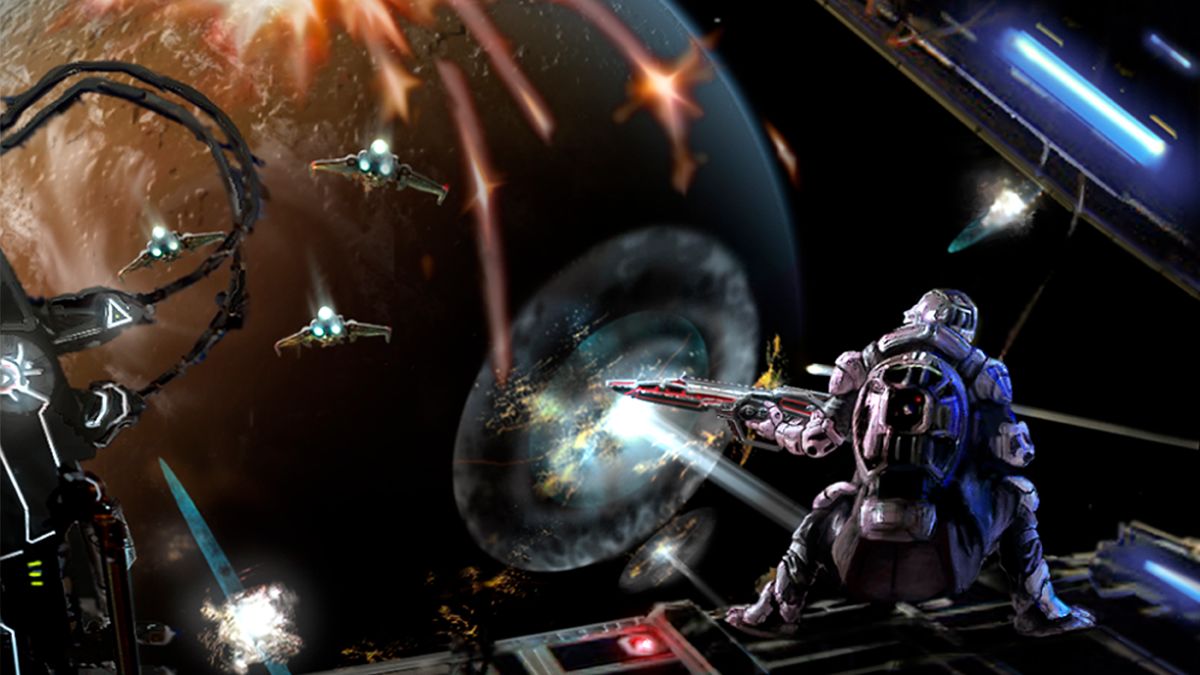 Space Battle Wallpaper To Cover Your Desktop In Glory