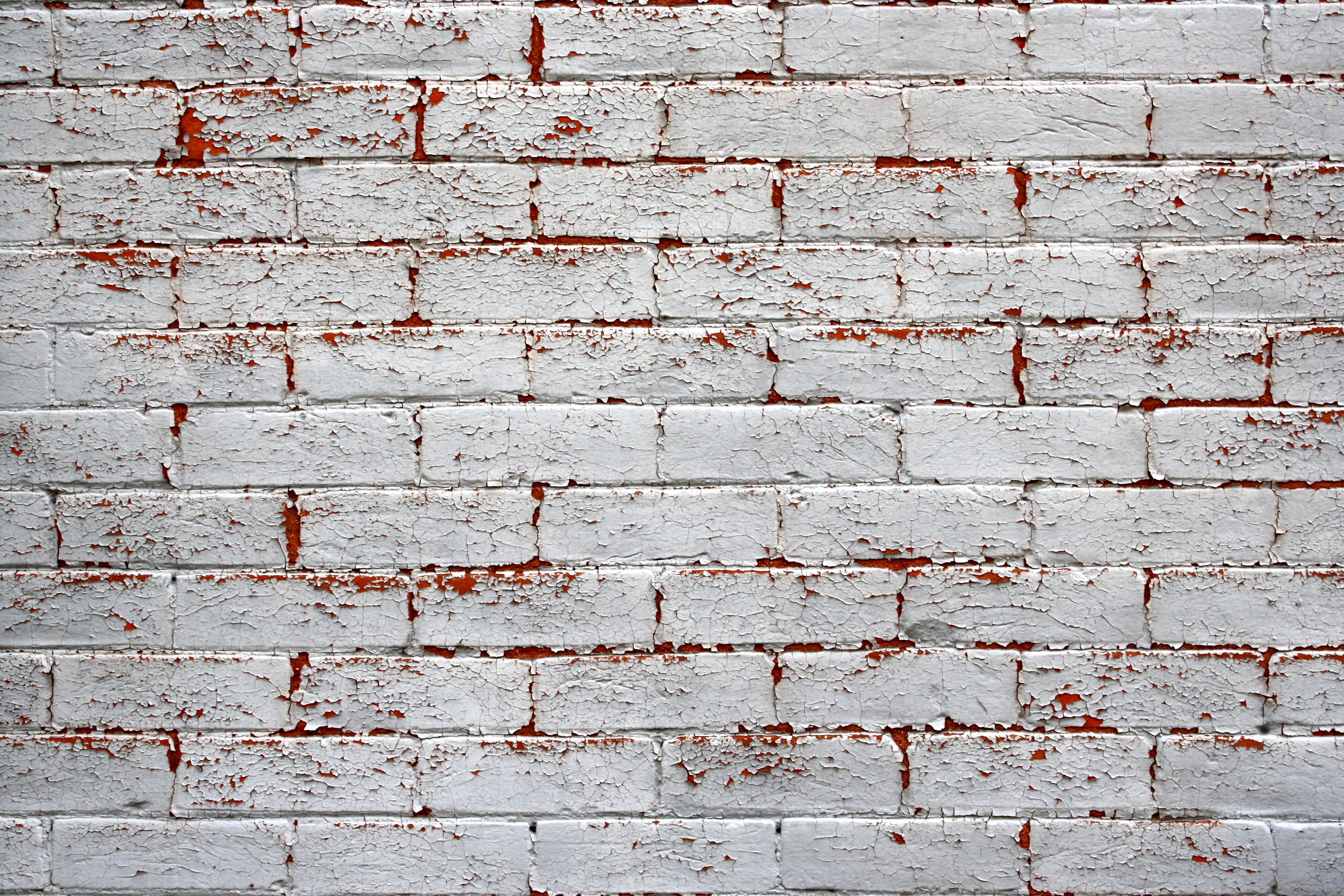 Peeling Painted Brick Wall Texture Picture Photograph Photos