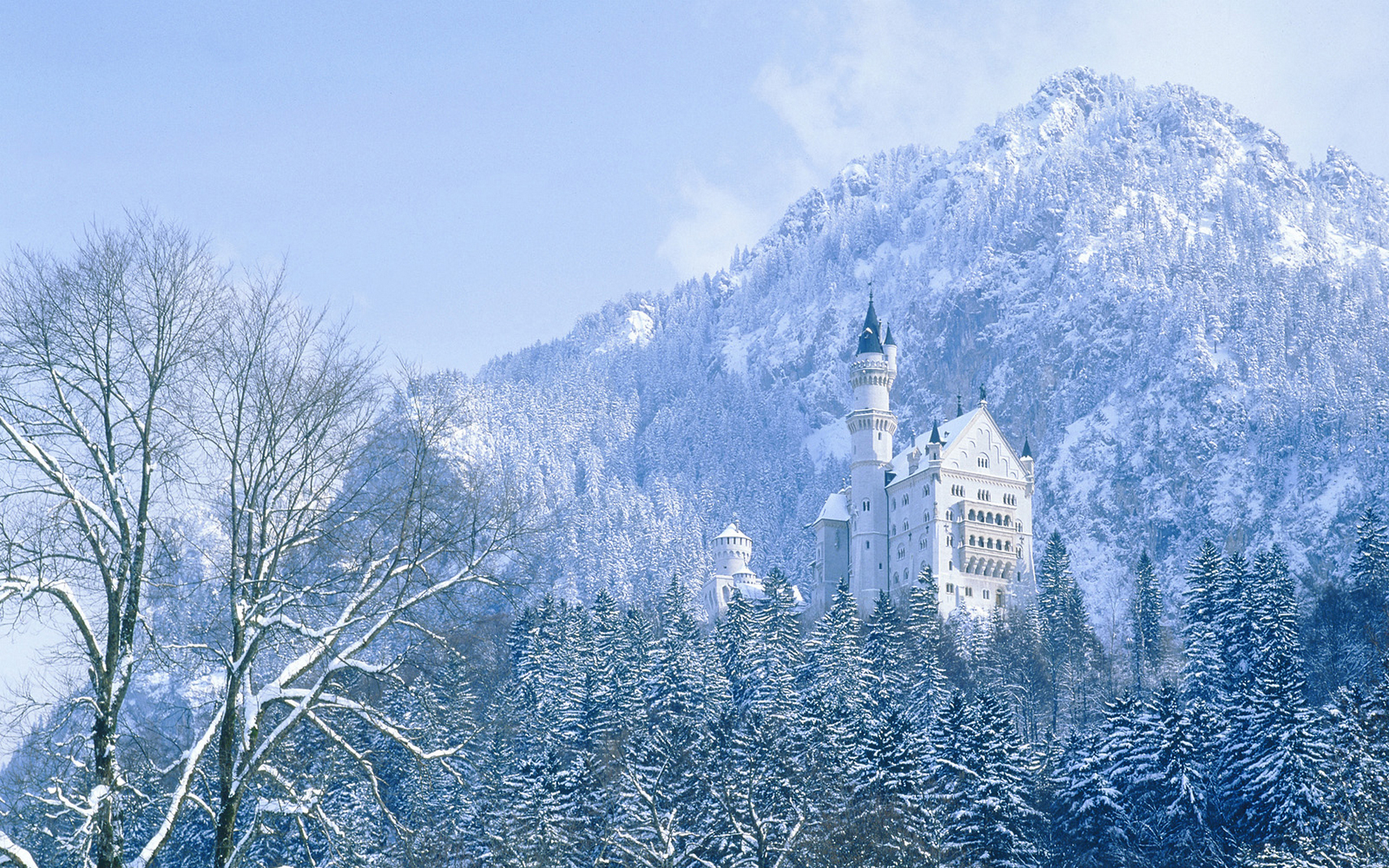 Frozen Castle Wallpaper HD