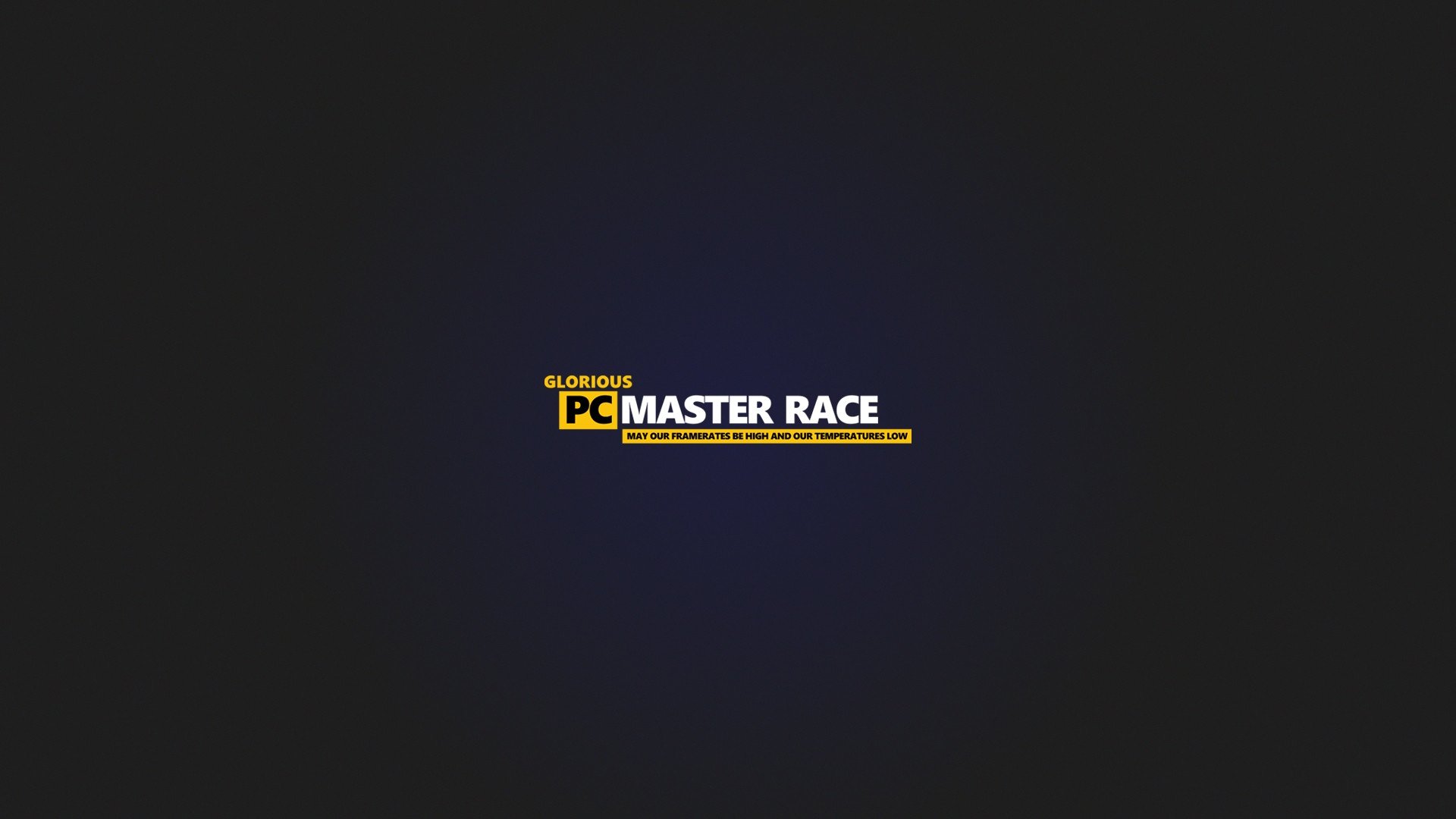 Pc Master Race Full HD Wallpaper And Background