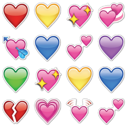 Heart Emojis Made Them Transparent