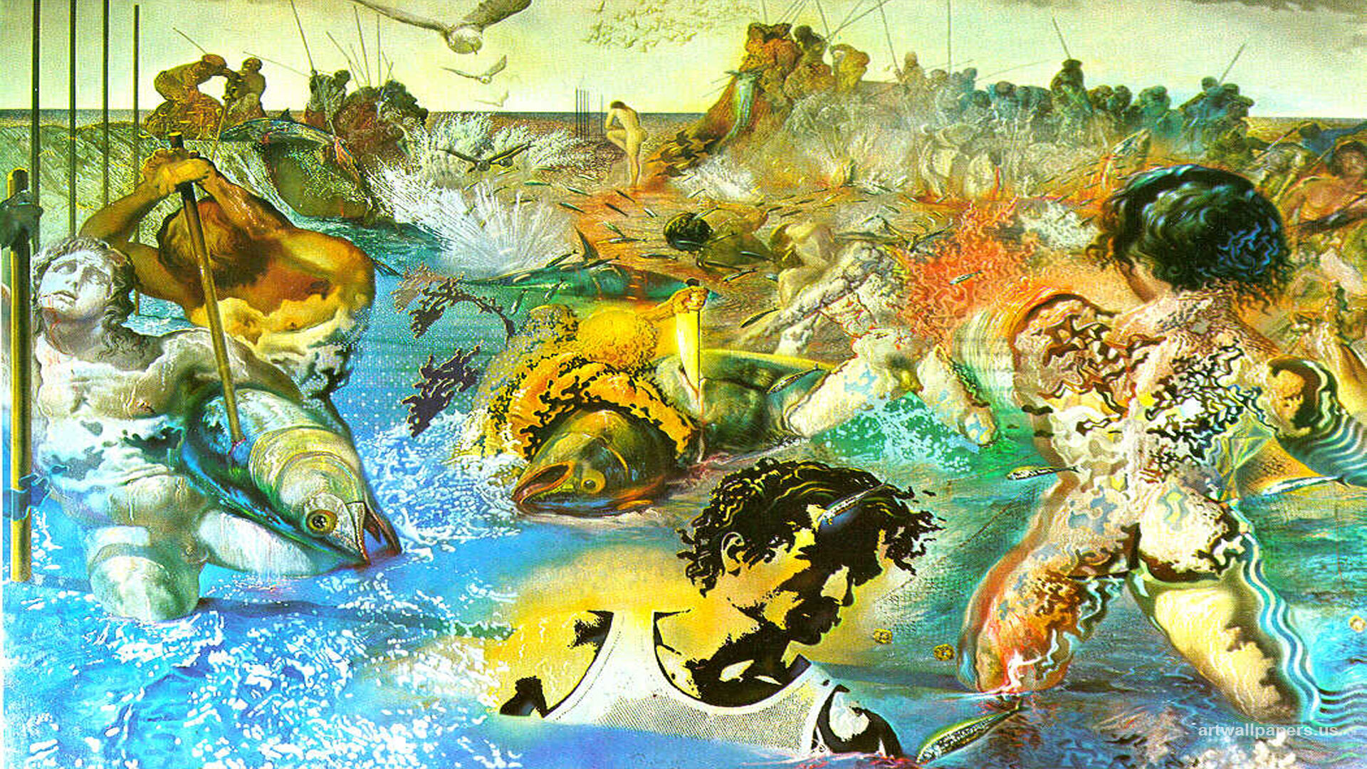Salvador Dali Wallpaper Art HD Widescreen