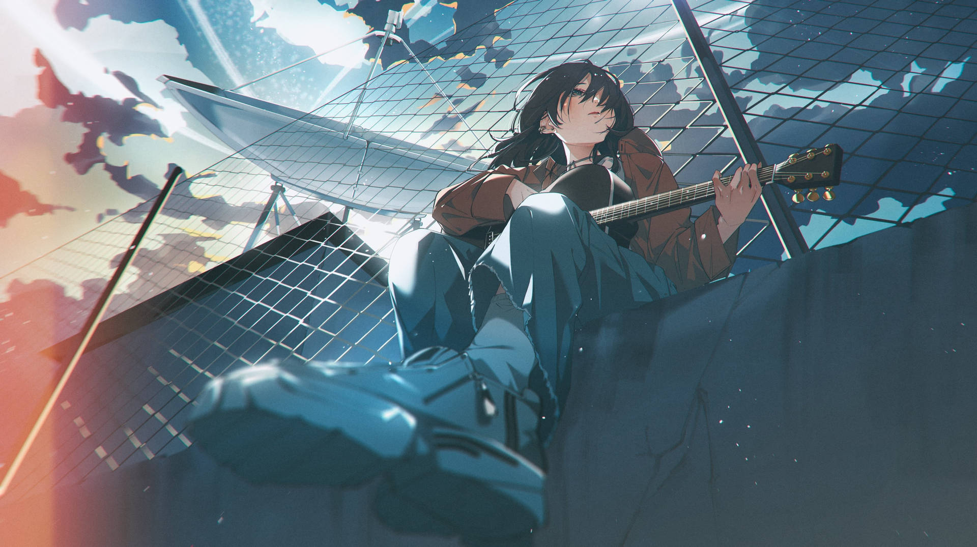 Tomboy Anime Girl Wallpaper