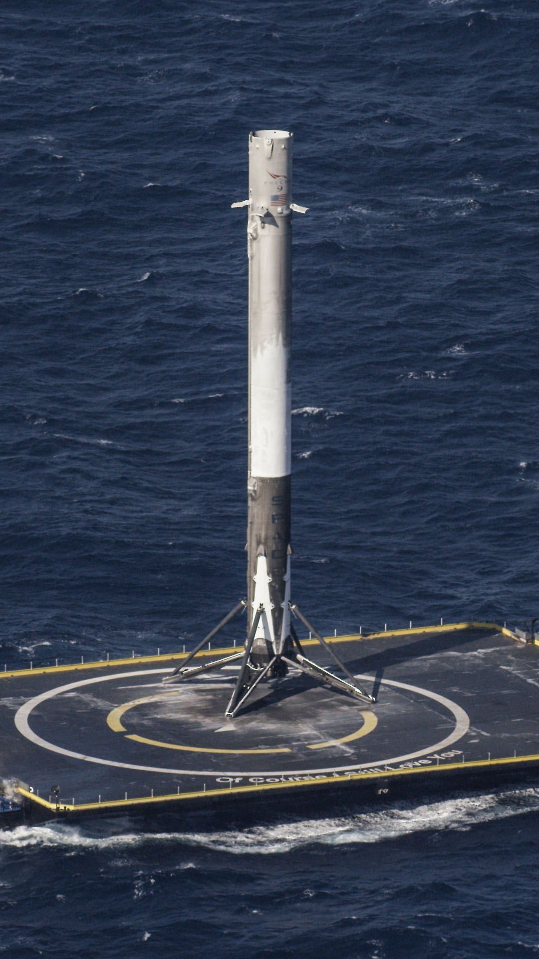 Landed Spacex Falcon Need iPhone 6s Plus