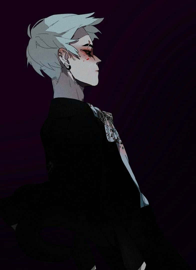 Aesthetic Anime Guy Wallpaper