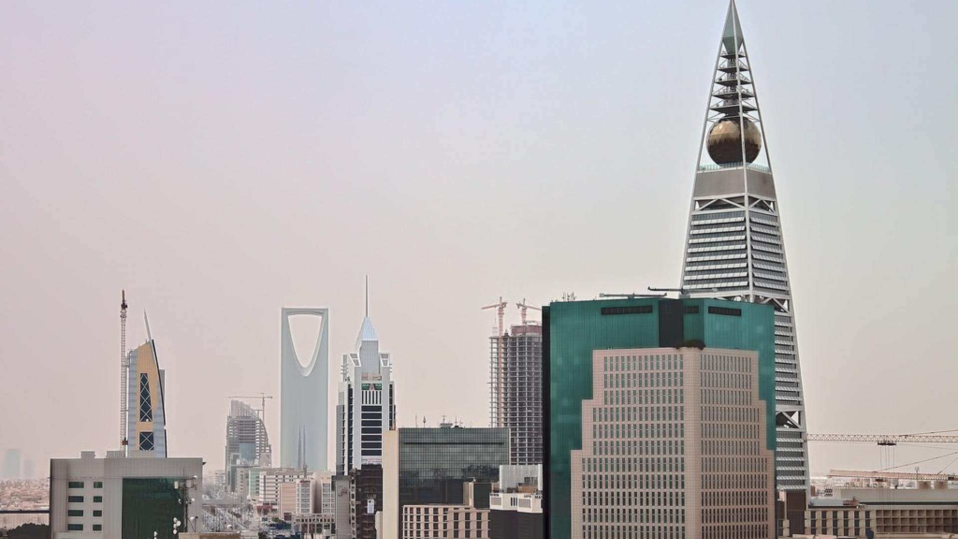 Middle East Saudi Arabia Riyadh Al Faisaliah Building