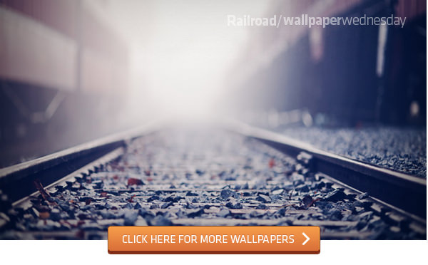 Scenic Railroad Track Wallpaper