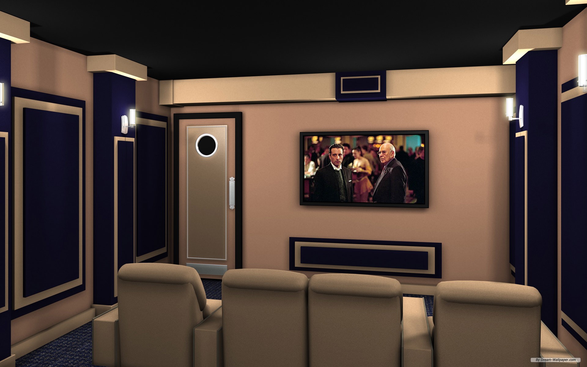 Wallpaper Photography Home Theater